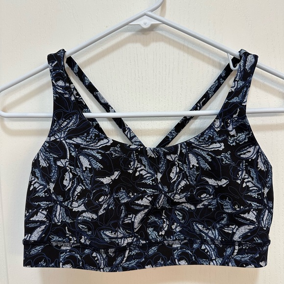 Lululemon Energy Bra Size 8 in Embellished Multi - Picture 1 of 8